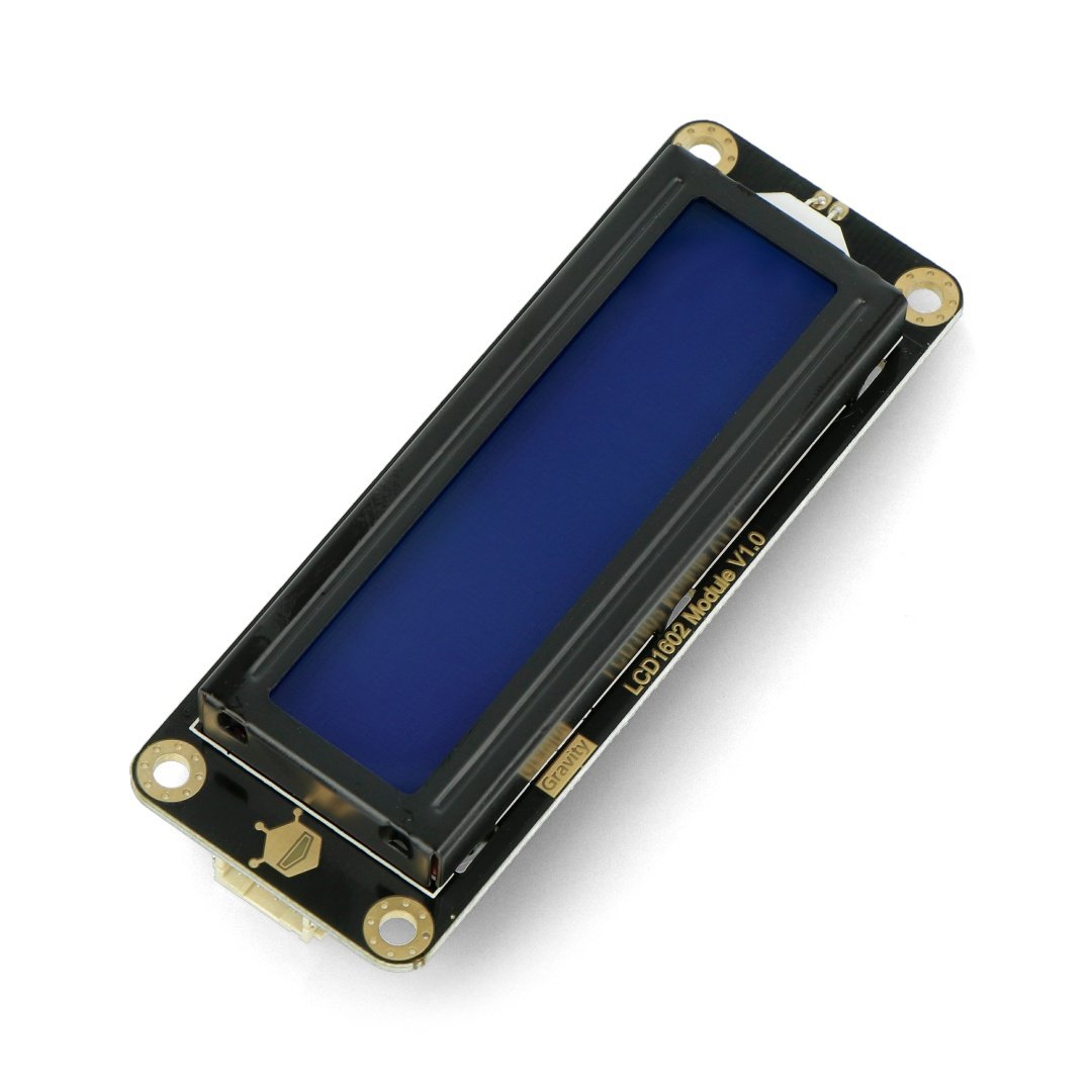 DFRobot Gravity - LCD 2x16 I2C-Display - blau