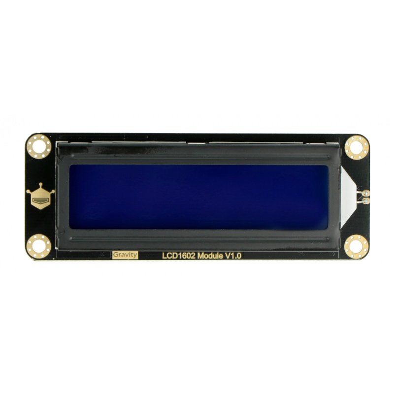 DFRobot Gravity - LCD 2x16 I2C-Display - blau