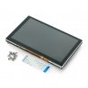 DFRobot Touchscreen - kapazitiv 5 '' 800x480px DSI für Raspberry Pi 4B / 3B + / 3B / 2B - zdjęcie 2