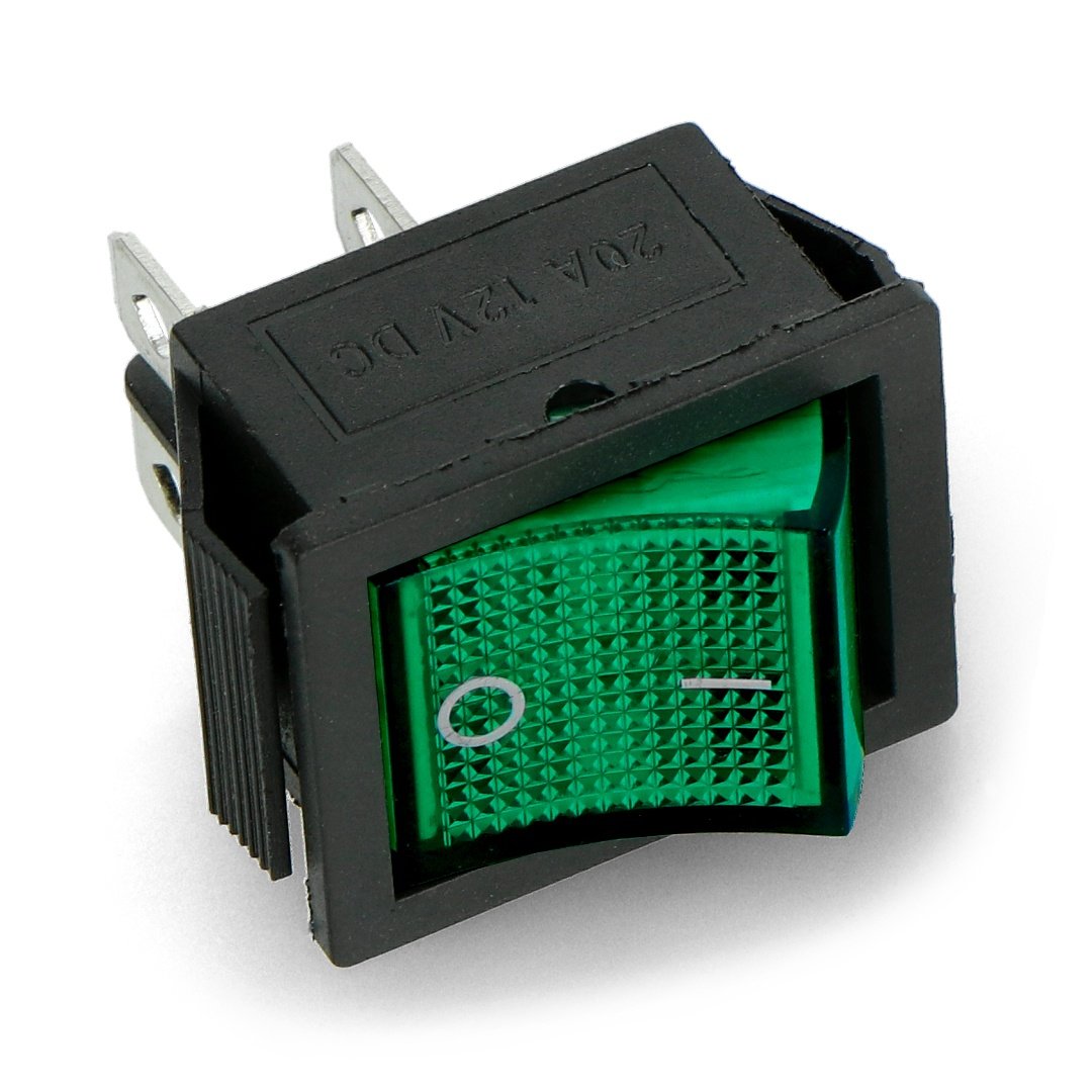 Ein-Aus-Schalter MK621 12V / 20A - grün