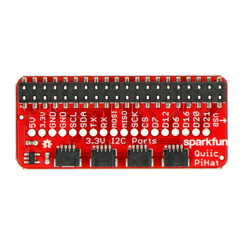 Qwiic Shield Hat für Raspberry Pi – SparkFun DEV-14459