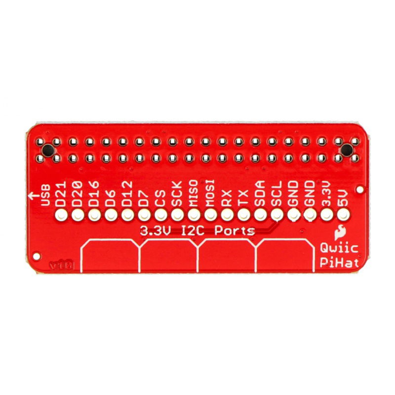 Qwiic Shield Hat für Raspberry Pi – SparkFun DEV-14459