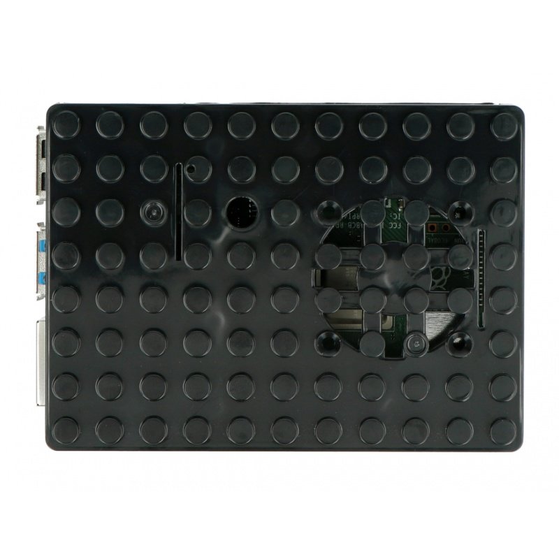 Pi-Blox Gehäuse für Raspberry Pi 4B - schwarz - Multicomp Pro