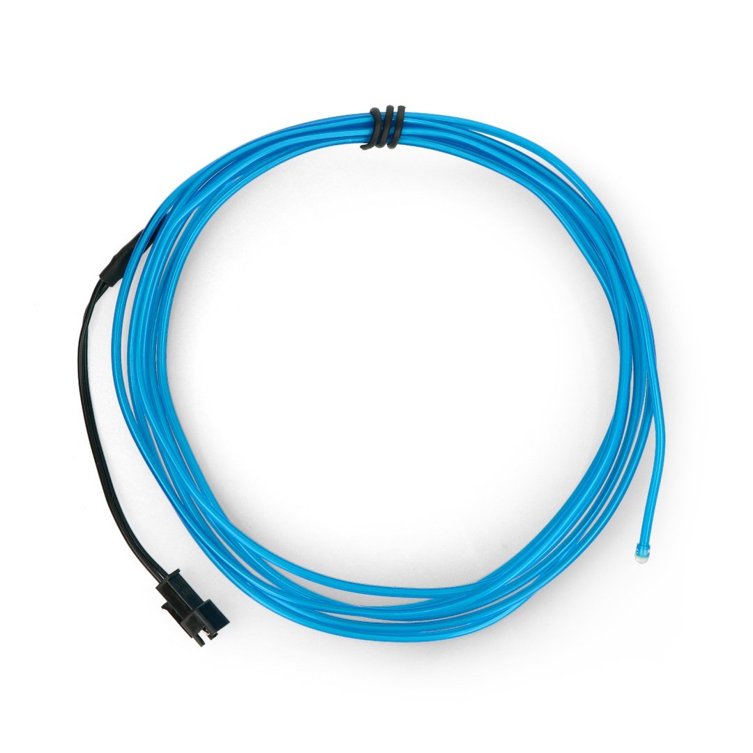 EL-Draht - 2,5 m Elektrolumineszenzdraht - blau