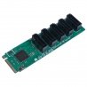 PCIe 3.0x2 M.2 NGFF Key B zu SATA 3.0 6 Gb/s Konverter - 5 - zdjęcie 1