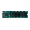 PCIe 3.0x2 M.2 NGFF Key B zu SATA 3.0 6 Gb/s Konverter - 5 - zdjęcie 2