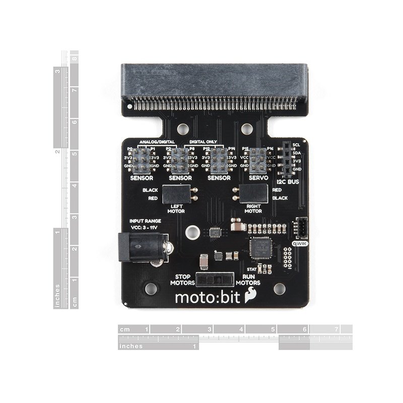 Moto: Bit-Motortreiber – Erweiterung für BBC-Mikro: Bit – Qwiic