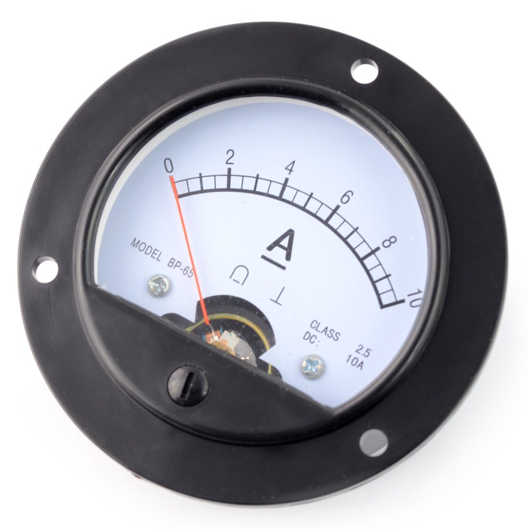 Analoges Amperemeter - Panel BP-65 - 10A