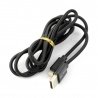 USB A - Lightning Kabel für iPhone / iPad / iPod - geflochten Blow - schwarz 1,5m - zdjęcie 2