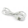 USB A - Lightning-Kabel für iPhone / iPad / iPod - Blow - 1,5 m weiß - zdjęcie 2