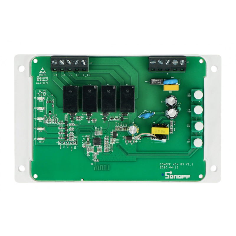 Sonoff 4CH Rev2 WiFi - 4-Kanal-Schalter