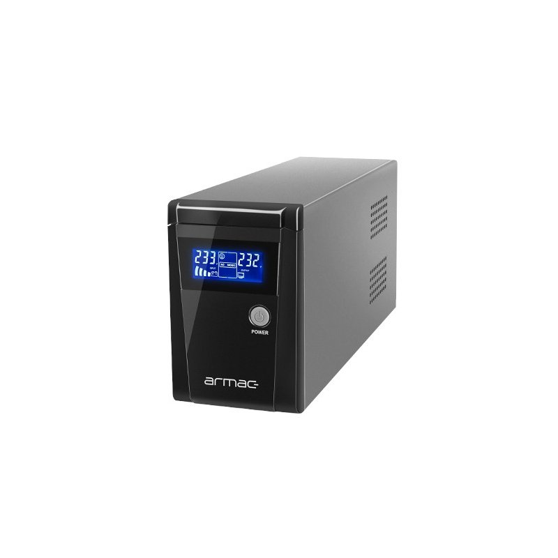 Unterbrechungsfreie Stromversorgung USV Armac Office 650F LCD - 2 x F-Buchse -
