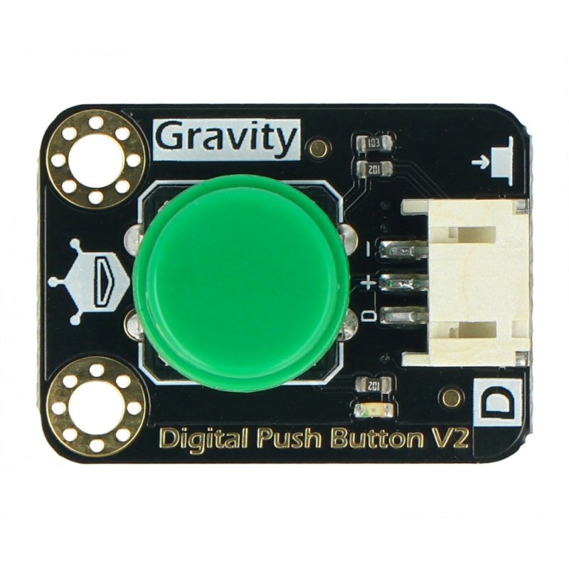 DFRobot Gravity - Tact Switch digitaler Knopf - grün
