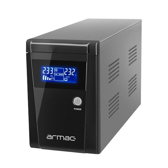 Unterbrechungsfreie Stromversorgung USV Armac Office 1000E LCD - 3 x E-Steckdose -
