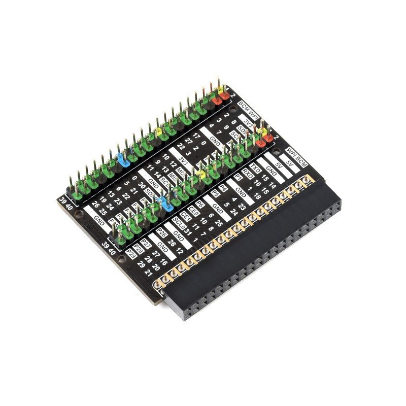 GPIO-Adapter - Erweiterung für Raspberry Pi 400 - 2 x 40 Pin -