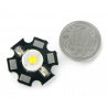 Power LED Star 1 W - warmweiß mit Kühlkörper - zdjęcie 2