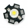Power LED Star 1 W - warmweiß mit Kühlkörper - zdjęcie 1