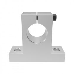 Befestigung der Linearwelle SK8 - 8mm