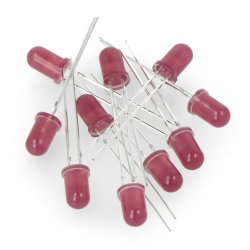 LED Diode 5mm violette - 10St
