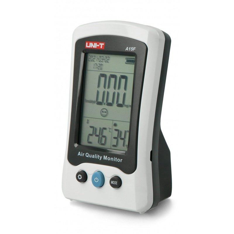 Temperatur-, Luftfeuchtigkeits- und Luftqualitätsmessgerät