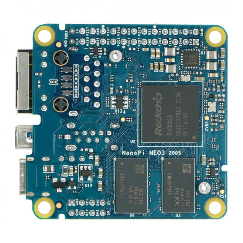 NanoPi NEO3-LTS - RK3328 Quad-Core 1,3 GHz + 1GB RAM mit