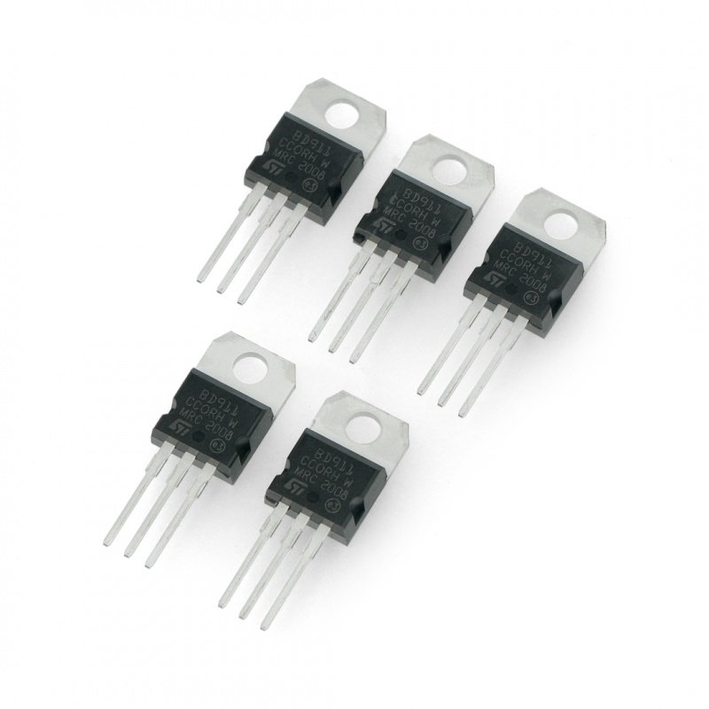 Bipolartransistor NPN BD911 100V / 15A - 5 Stk.