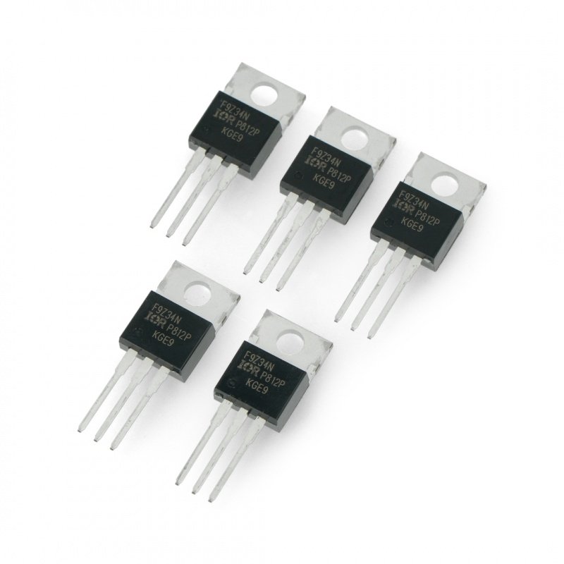 Transistor P-MOSFET IRF9Z34 - THT - 5 Stk.
