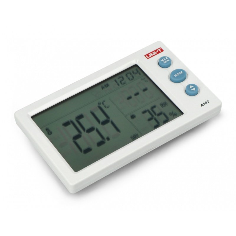 Temperatur- und Feuchtigkeitsmessgerät Uni-T A10T