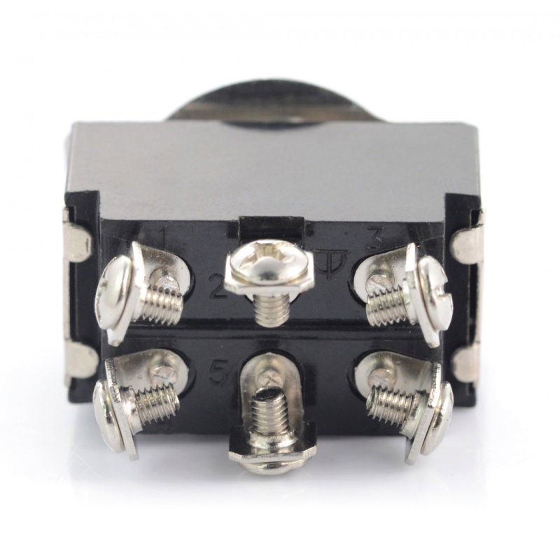 Kippschalter ON-OFF-ON KN3 (B) -223 250V / 6A - monostabil