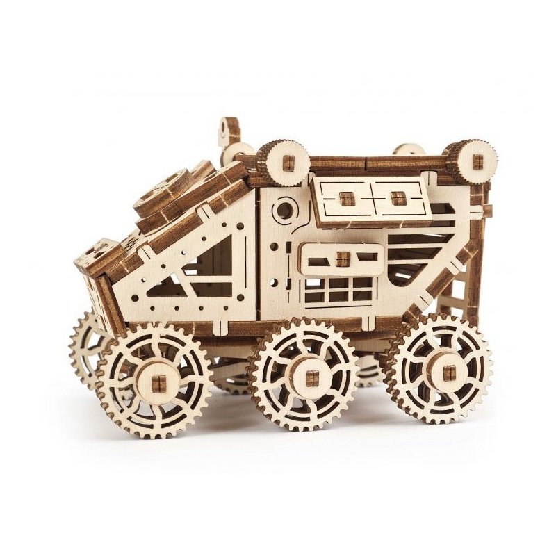 Mars Rover - Mechanisches Modell zum Zusammenbauen - Furnier -