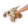 Mini Buggy - mechanisches Modell zum Zusammenklappen - Furnier - zdjęcie 8