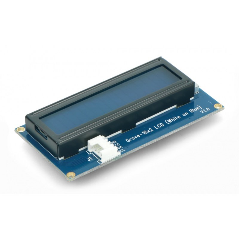 Grove - LCD 2x16 I2C Display, weiß und blau, mit Hintergrundbeleuchtung