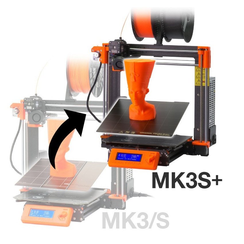 MK3S+ Upgrade-Kit - für Originalna Prusa i3 MK3/S Drucker - zur  Selbstmontage