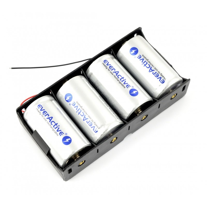 Korb für 4 Batterien Typ D (R20)