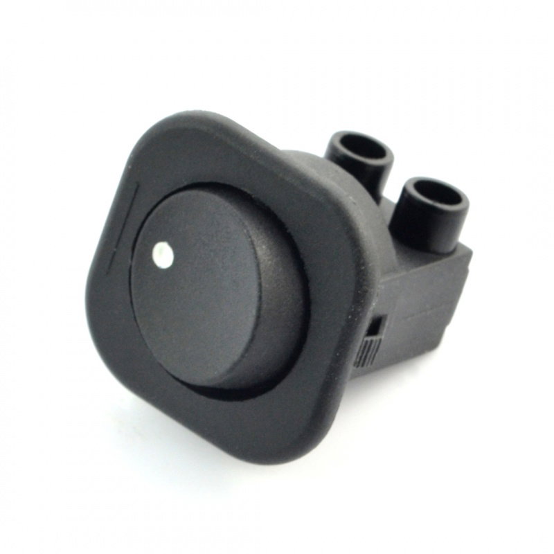 Ein-Aus-Schalter RS-101-7C (T-120) - 250V / 6A - schwarz