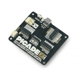 Picade X HAT USB-C – Spielkonsolen-Overlay für Raspberry Pi –