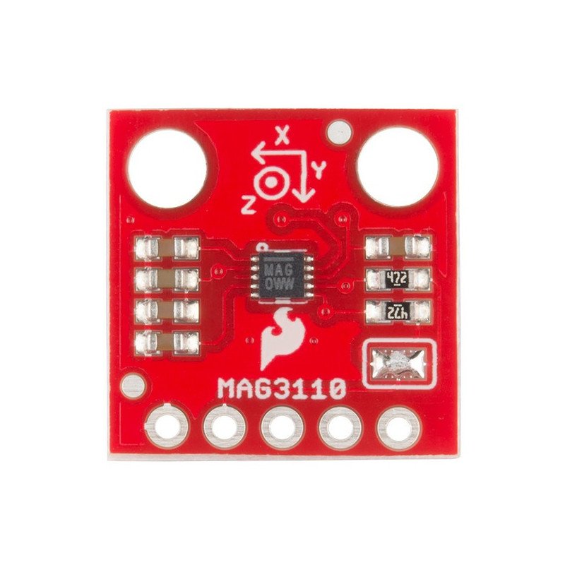 MAG3110 3-Achsen-I2C-Digitalmagnetometer - SparkFun-Modul