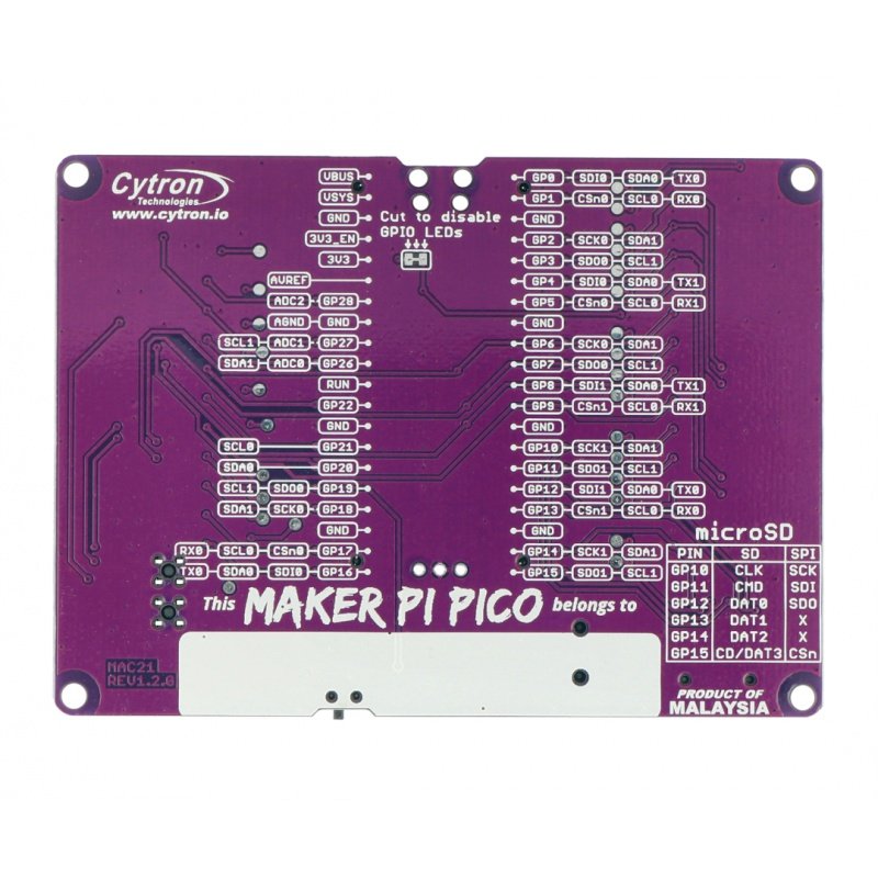 Maker Pi Pico Base - Dockingstation für Raspberry Pi Pico