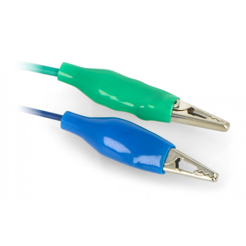 Krokodilkabel 22AWG 27mm - 40cm farbig - 12St