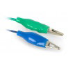 Krokodilkabel 22AWG 27mm - 40cm farbig - 12St - zdjęcie 3