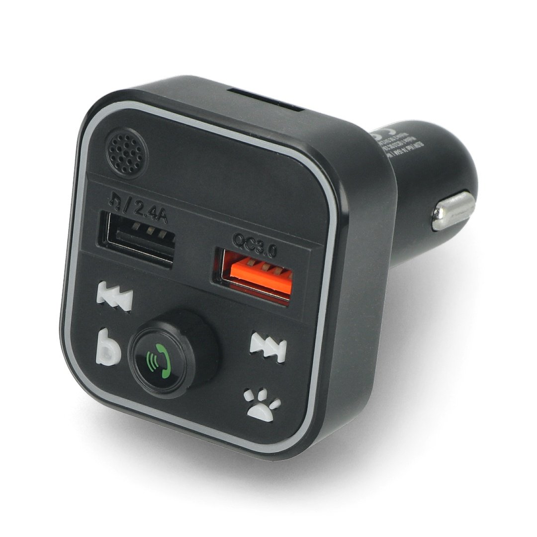 Auto-FM-Transmitter mit Blow Bluetooth JL RGB-Freisprecheinrichtung 5.0 QC3.0