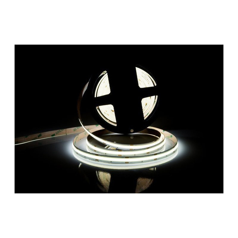 LED-Streifen SMD2835 COB 12V IP20 10W, 384 Dioden / m