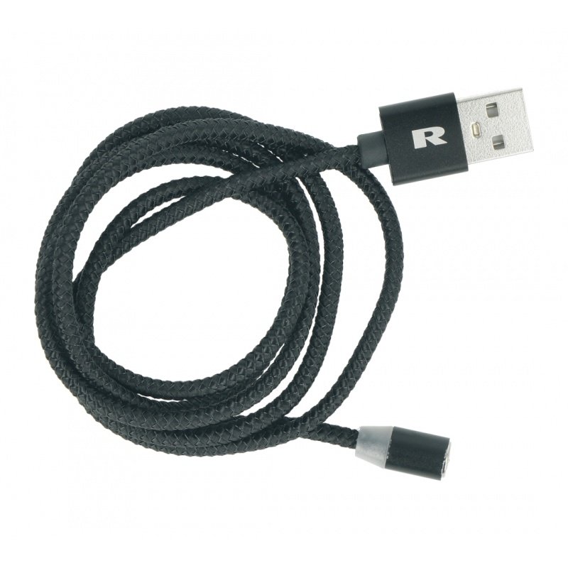 Rebel 3in1 USB Typ A Magnetkabel - MicroUSB, USB Typ C