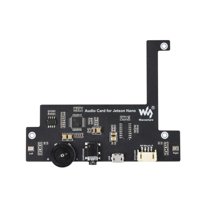 Audio-Codec, USB-Soundkarte für Nvidia Jetson Nano - Waveshare