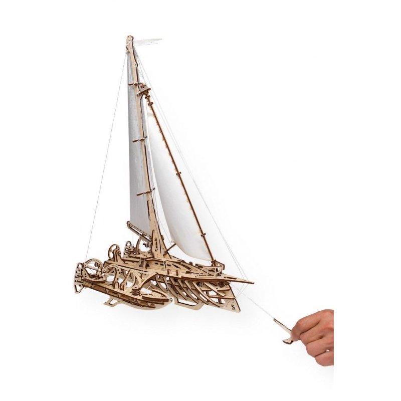 Trimaran Merihobus - Yacht - Mechanisches Modell zum