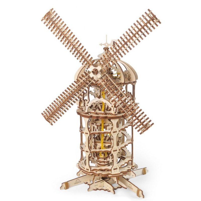 Turm - Windmühle - Mechanisches Modell zum Zusammenbauen -