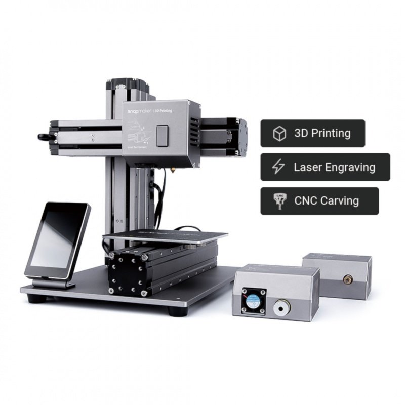 Snapmaker v1 3in1 3D-Drucker - Lasermodul, CNC, 3D-Druck im