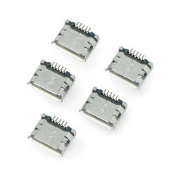 MicroUSB Buchse Typ B - SMD - 5St.