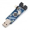 Programmierer AVR kompatibel mit USBasp ISP + IDC-Band - blau - zdjęcie 1
