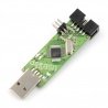 Programmierer AVR kompatibel mit USBasp ISP + IDC Tape - grün - zdjęcie 1